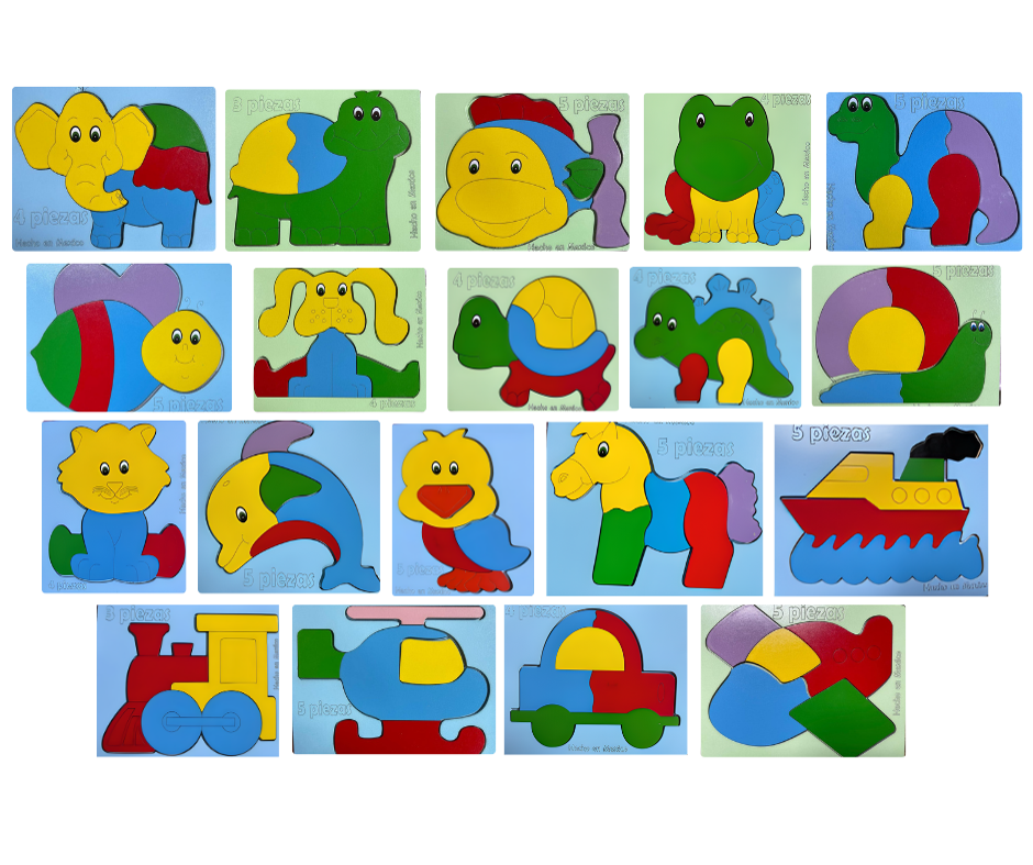 Rompecabezas pocas piezas 16 x 20
