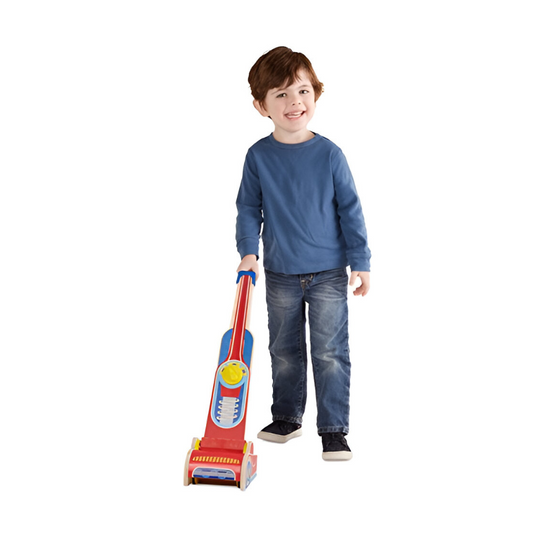 Set de Juego de Aspiradora de Madera M&D.