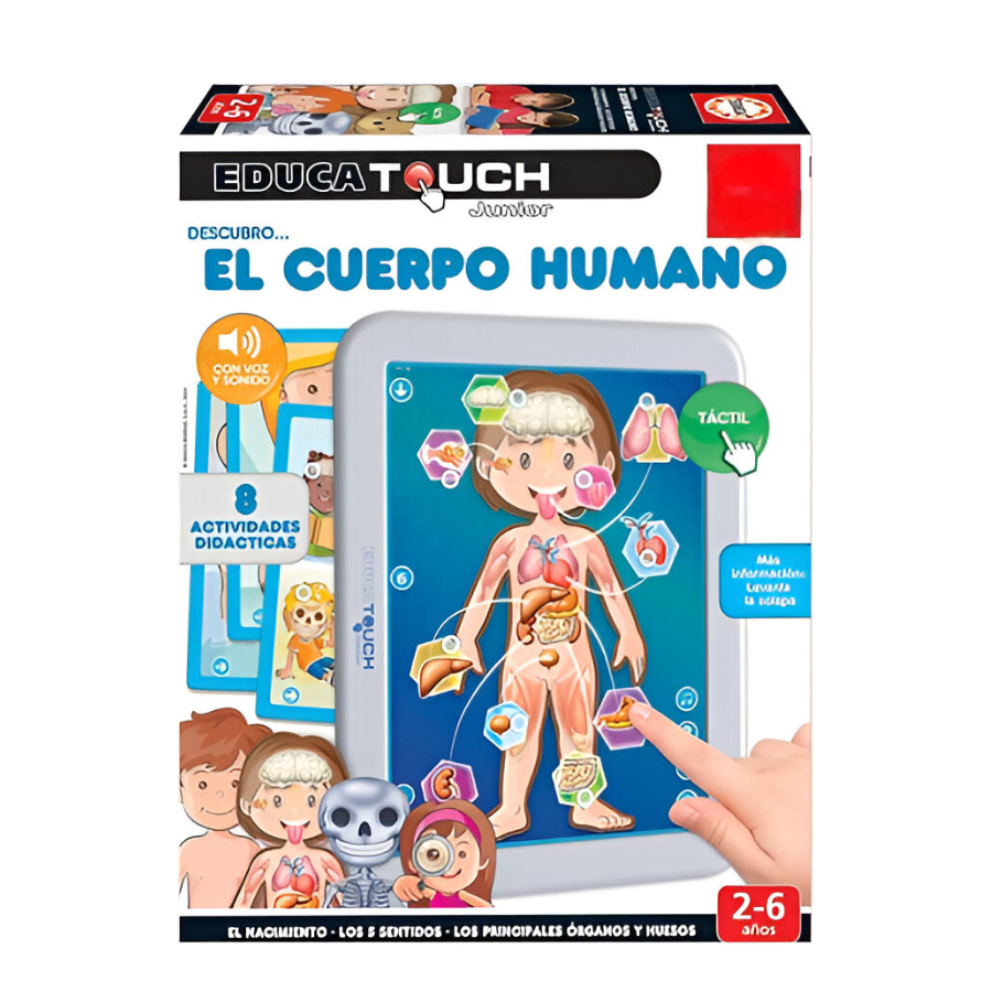 Touch Jr El cuerpo Humano.