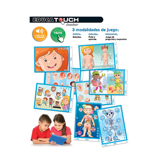 Touch Jr El cuerpo Humano.