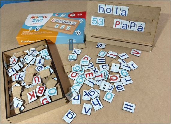 Alfabeto Móvil mayúscilas y minúsculas