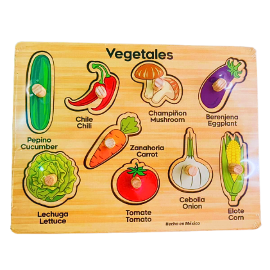 Rompecabezas Vegetales Bilingue