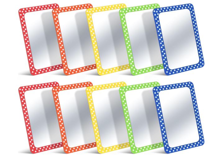 ESPEJOS IRROMPIBLES 15 X 10 cms Pack con 10