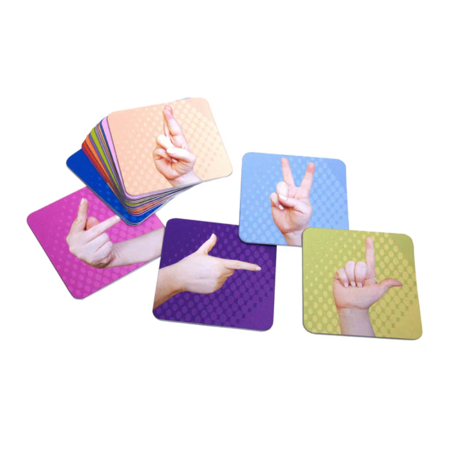 Memopares abecedario lenguaje de señas