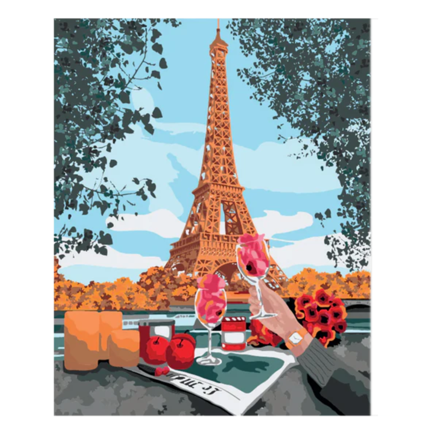 Pinta por numero Salud parís