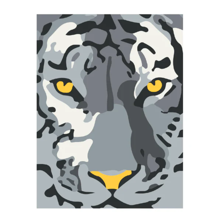 Pinta por numero Tigre de Bengala