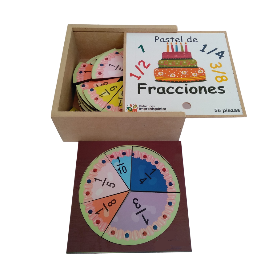 Pastel de fracciones