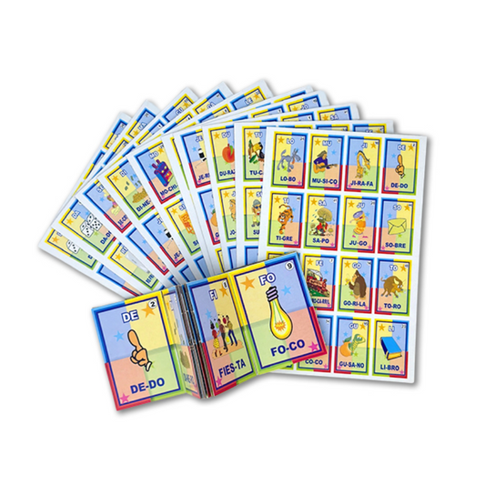 Lotería abecedario - silabario
