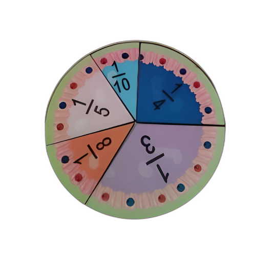 Pastel de fracciones