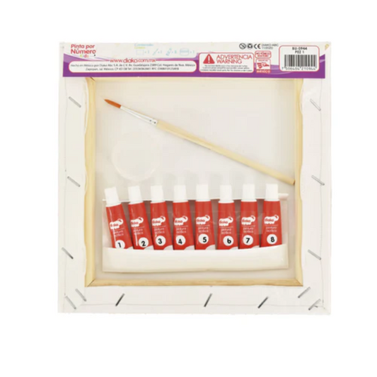 Pinta por numero Monster