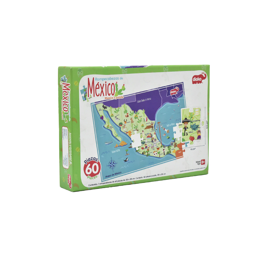 Rompecabezas de México 60 pzas