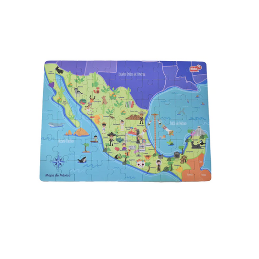 Rompecabezas de México 60 pzas