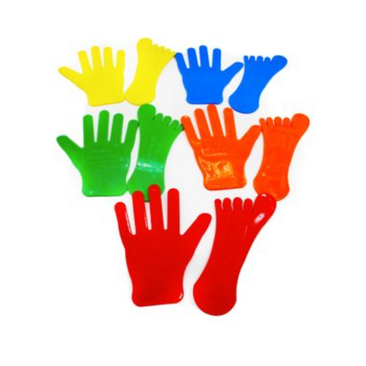 Huellas pies y manos