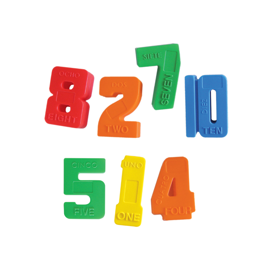 Numeros Gigantes Soplados 11 x 7 cm