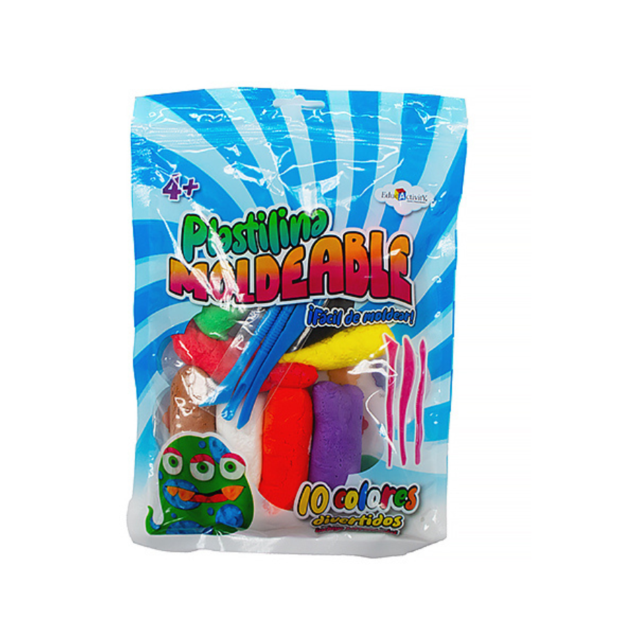 Plastilina Moldeable 10 colores