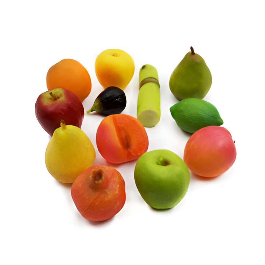 Kit Fruta De Vinil real