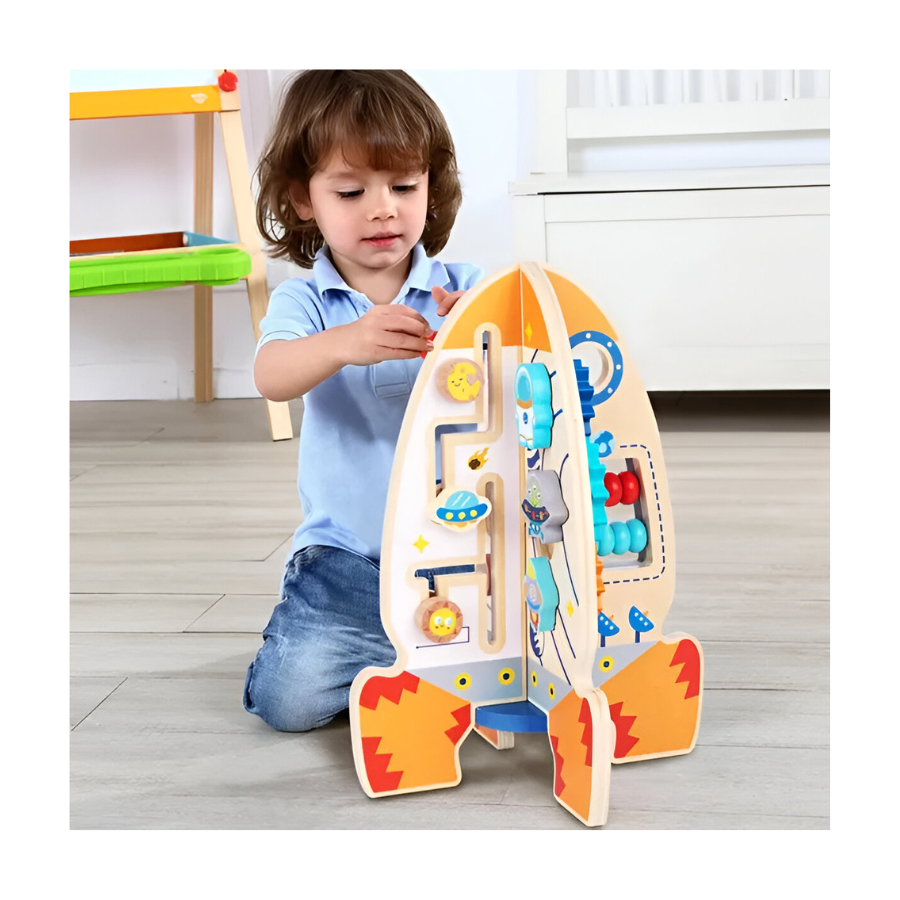 Cohete de actividades.