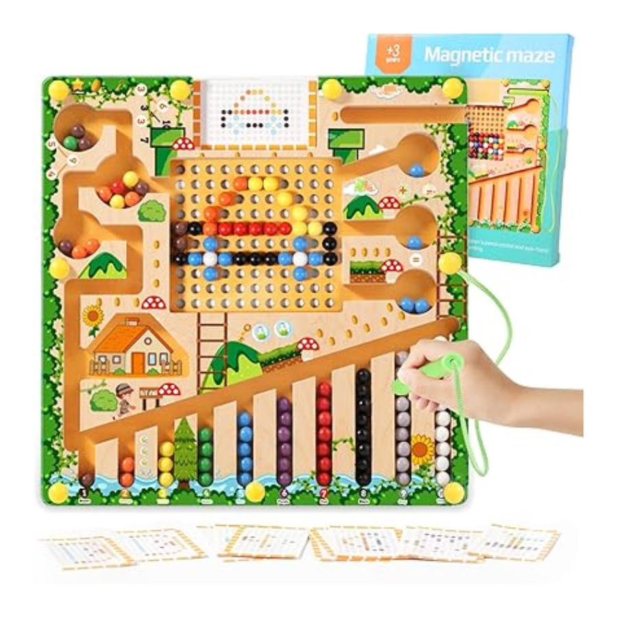 Tablero magnético de actividades 23 x 23 cm