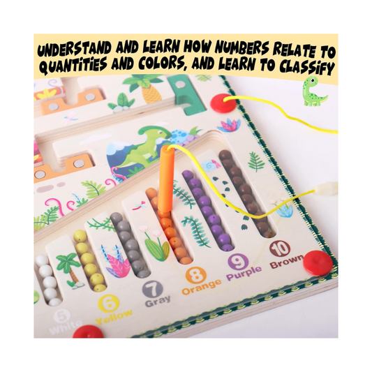 Tablero magnético dinosaurios 30 x 30cm