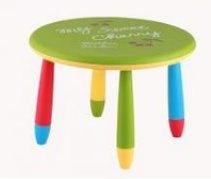 Mesa Redonda multicolor 70 diam