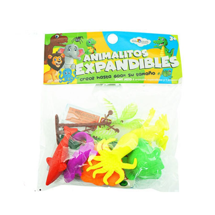 Animales acuáticos expandibles