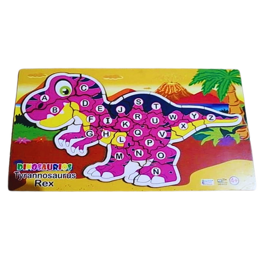 Dino Abecedario Mayusculas