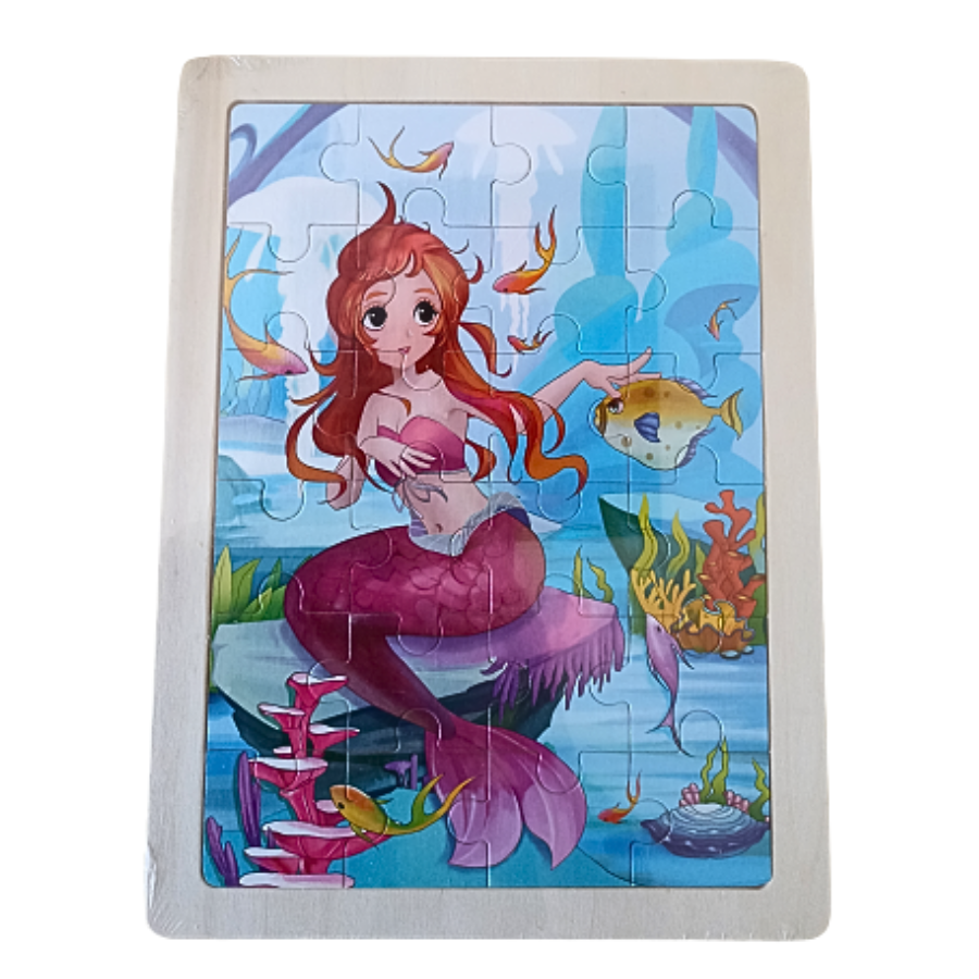 Paquete 4 rompecabezas 24pz varios modelos