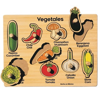 Rompecabezas Vegetales Bilingue