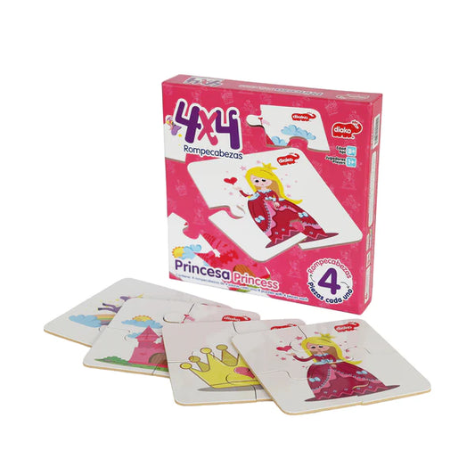 Rompecabezas Princesa 4x4