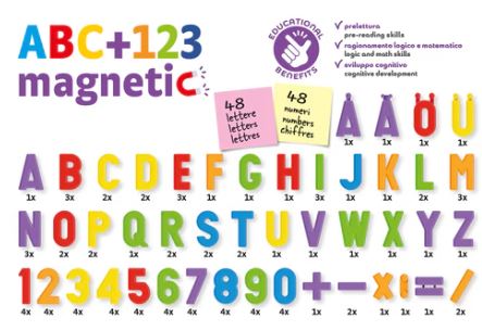 ABC 123 y Números Magneticos