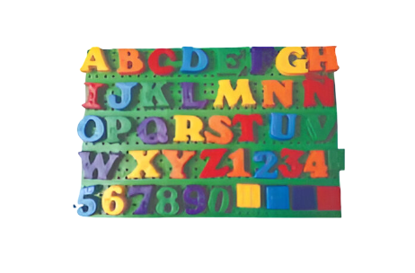 Entorno, números y ABC con pijas y tablas perfocel