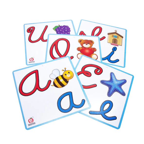 Super Vocales Cursiva