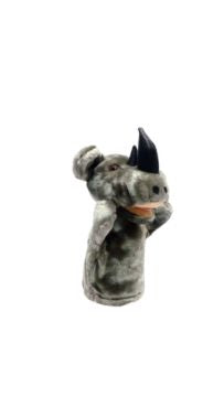 Títere Plush Pups Chico Rinoceronte