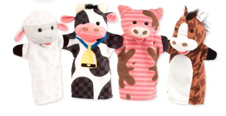 Títeres Granja y Zoológico Melissa & Doug