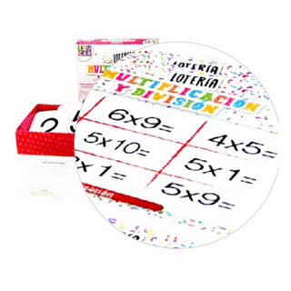 Lotería Multiplicación Y División