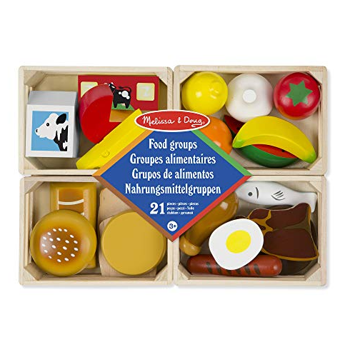 Grupos de Alimentos de Juguete de Madera Melissa & Doug
