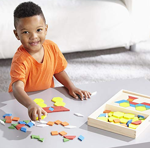 Bloques de Diseños y Tableros de Doble Lado Melissa & Doug