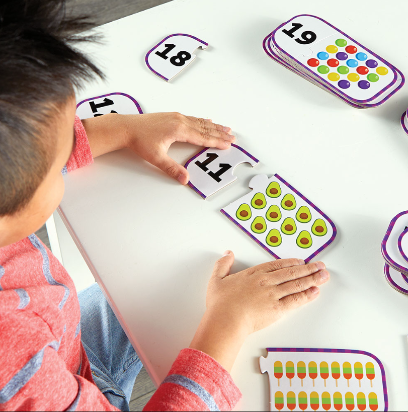 Rompecabezas Cartas para Contar