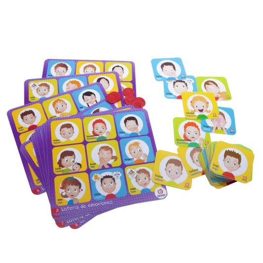 Lotería y Memopares de Emociones