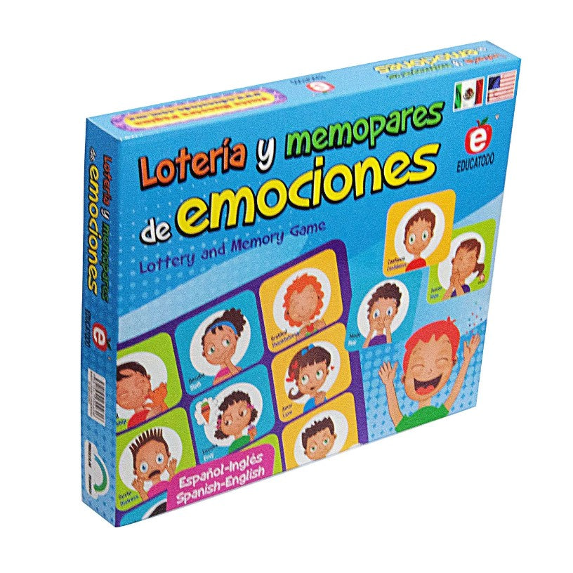 Lotería y Memopares de Emociones