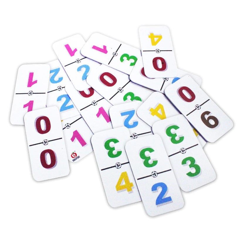 Domino Tradicional Con Números Al Reverso