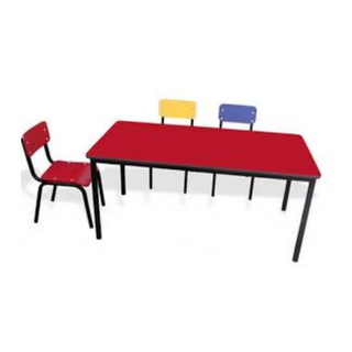 Mesa rectangular 1.50 x 60 cm Varios colores y alturas