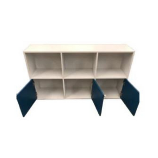 Organizador con puertas 6 divisiones