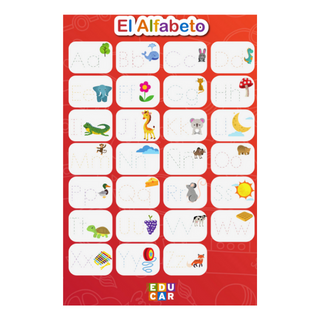 Lamina Abecedario Doble vista
