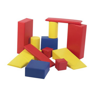 Construbloques grandes con 12 pza