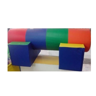 Viga de equilibrio con soportes