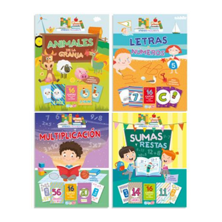 Aprendo Fácil Pack con 4