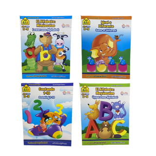 Libro educativo de actividades bilingues PAQUETE 1