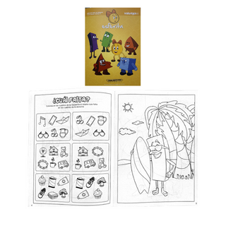 Libros para colorear Esferitas Paquete 1