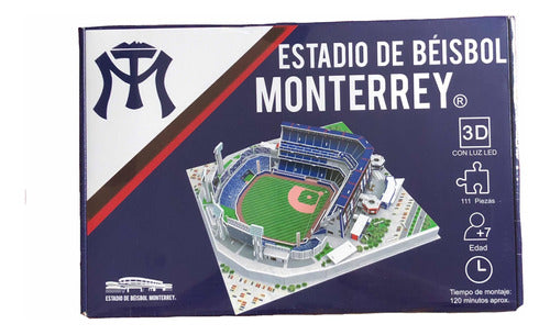 Sultanes Estadio de Beisbol Monterrey 3D